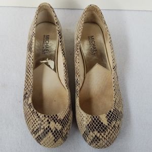Michael Kors Sneakskin Ballet Flats